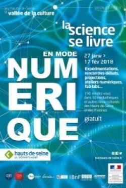 HAUTS DE SEINE: "LA SCIENCE SE LIVRE" EN MODE NUMÉRIQUE EN 2018