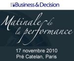 LA MATINALE DE LA PERFORMANCE, BUSINESS & DECISION