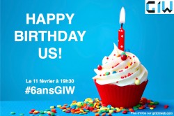 SAVE THE DATE - GIRLZ IN WEB FÊTE SES 6 ANS 