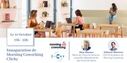 INAUGURATION MORNING COWORKING CLICHY 