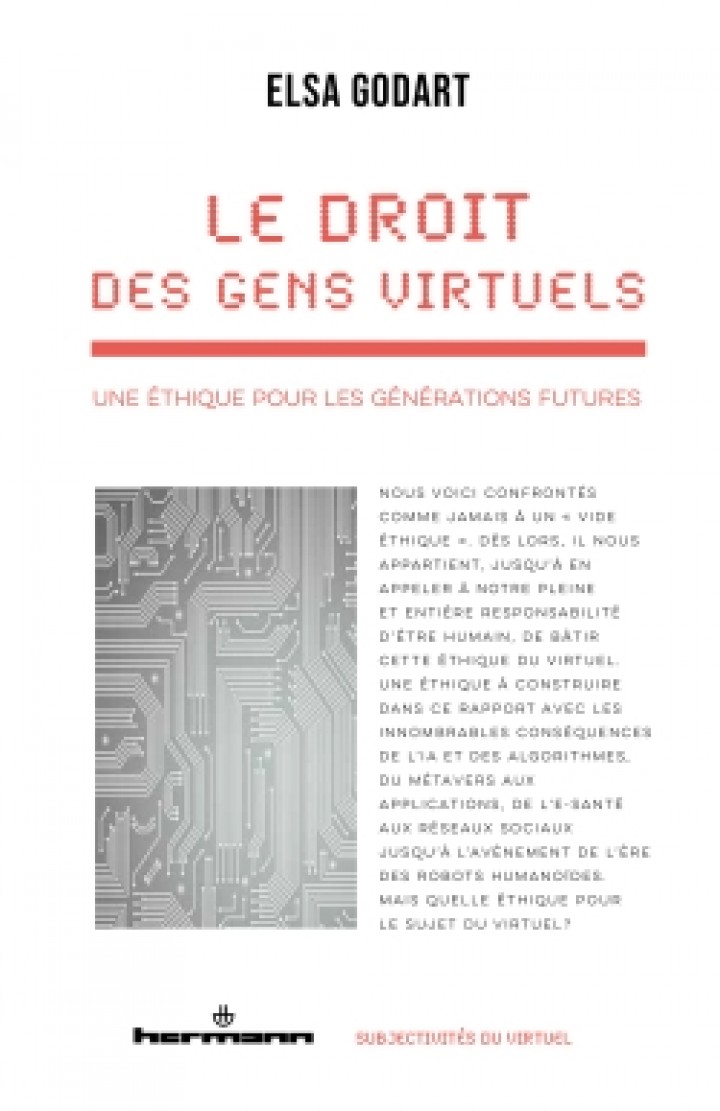 LE DROIT DES GENS VIRTUELS AUX ÉDITIONS HERMANN 