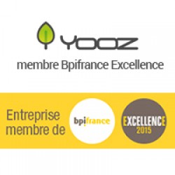 YOOZ REJOINT L’ÉLITE DES SOCIÉTÉS LABELLISÉES 
« BPIFRANCE EXCELLENCE »
