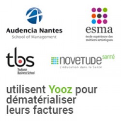 LES GRANDES ECOLES DÉMATÉRIALISENT LEURS FACTURES AVEC YOOZ