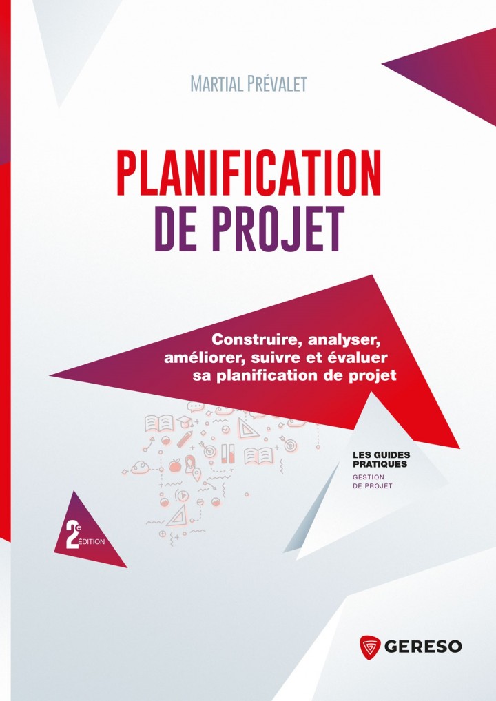 PARUTION DE "PLANIFICATION DE PROJET" CHEZ GERESO EDITION