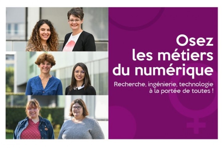 #OSEZLESMÉTIERSDUNUMÉRIQUE : LES SCIENCES DU NUMÉRIQUES UNE BELLE OPPORTUNITÉ AUSSI POUR LES FEMMES