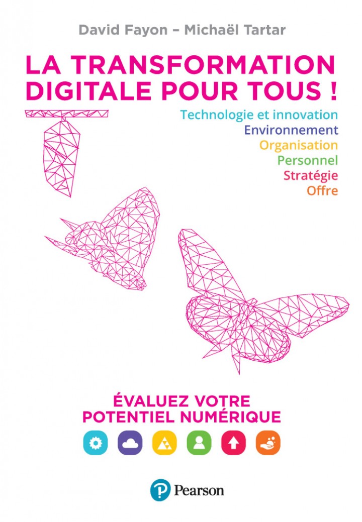 NOUVEAU LIVRE PEARSON FRANCE : "LA TRANSFORMATION DIGITALE POUR TOUS" 