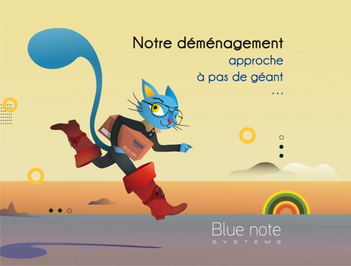 BLUE NOTE SYSTEMS S'AGRANDIT ET DÉMÉNAGE !