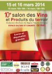 10E SALON DES VINS ET PRODUITS DU TERROIR DE CEYRAT