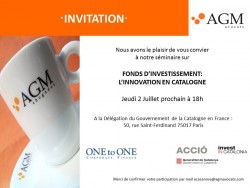 SOIRÉE D'INVESTISSEMENT ET INNOVATION EN ESPAGNE