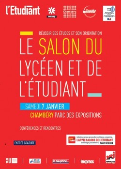 SALON DU LYCEEN ET DE L’ETUDIANT DE CHAMBERY - 7 JANVIER 2017