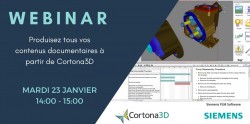 RÉSOLUTION 2018 : PRODUIRE TOUS MES CONTENUS DOCUMENTAIRES 3D EFFICACEMENT AVEC CORTONA3D 