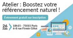 ATELIER : BOOSTEZ VOTRE RÉFÉRENCEMENT NATUREL !