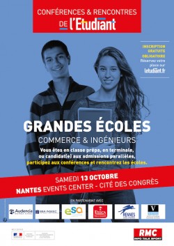 NANTES - LES CONFÉRENCES ET RENCONTRES DE L’ETUDIANT « SPÉCIAL GRANDES ÉCOLES »