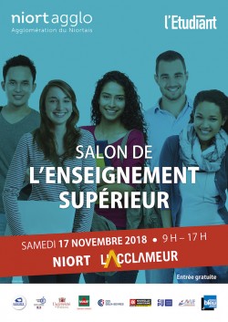 SALON DE L'ENSEIGNEMENT SUPÉRIEUR DE NIORT - 17 NOVEMBRE 2018