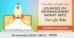 ATELIER GRATUIT : LES BASES DU RÉFÉRENCEMENT AVEC GOOGLE ADS