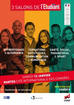 SALONS THÉMATIQUES DE L'ETUDIANT À NANTES