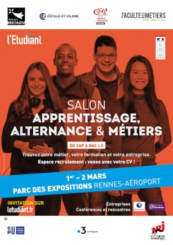 SALON DE L'APPRENTISSAGE, DE L'ALTERNANCE ET DES MÉTIERS DE RENNES