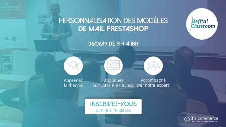 PERSONNALISATION DES MODÈLES DE MAILS PRESTASHOP 