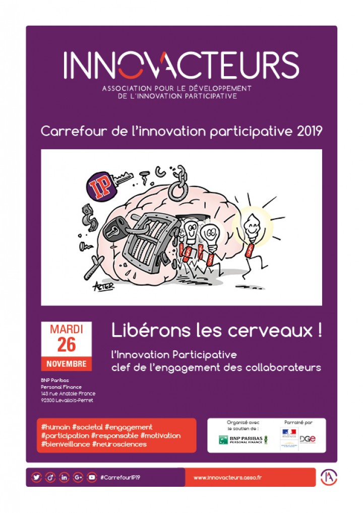 CARREFOUR DE L'INNOVATION PARTICIPATIVE
"LIBÉRONS LES CERVEAUX"