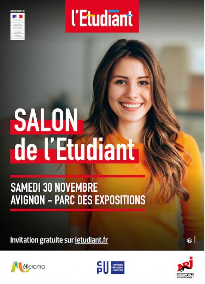 AVIGNON - SALON DE L’ÉTUDIANT- 30 NOVEMBRE 2019