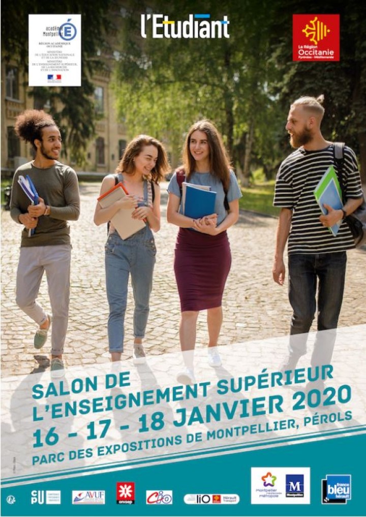 MONTPELLIER - SALON DE L’ENSEIGNEMENT SUPÉRIEUR – 16/17/18 JANVIER 2020