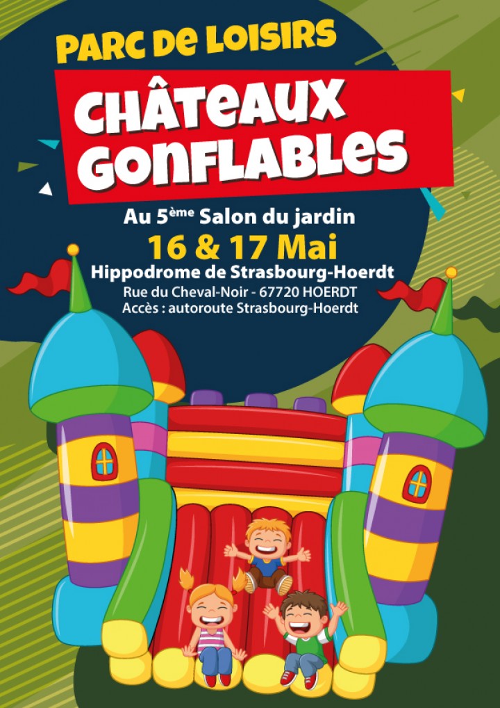 PARC DE LOISIRS DE CHÂTEAUX GONFLABLES ET DE JEUX