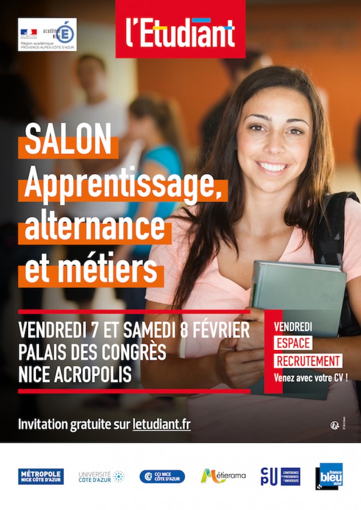 NICE - SALON APPRENTISSAGE, ALTERNANCE & METIERS – 7/8 FEVRIER 2020