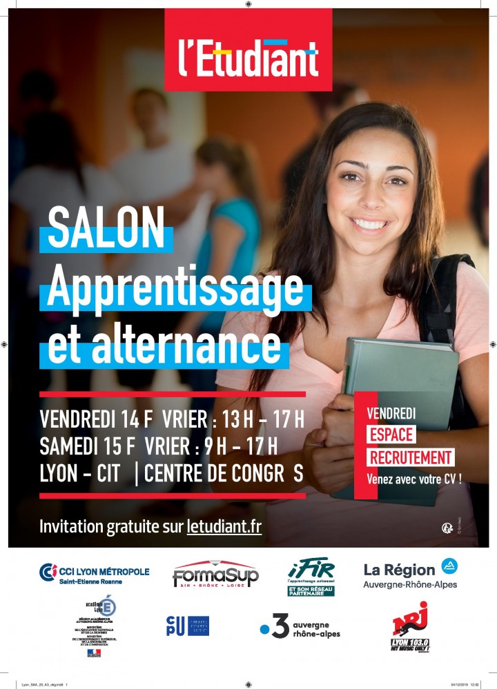 SALON APPRENTISSAGE ET ALTERNANCE - LYON