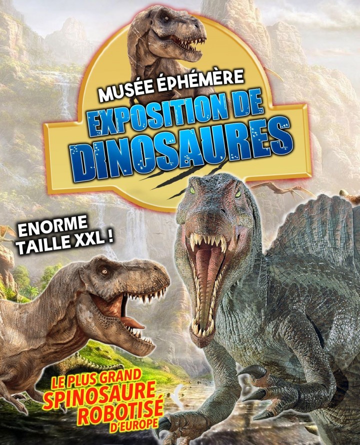 LE MUSÉE EPHÉMÈRE PRÉSENTE: "LES DINOSAURES"