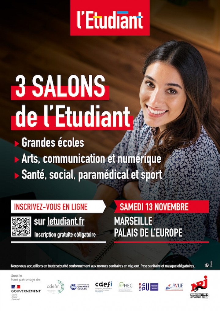 3 SALONS DE L'ETUDIANT DE MARSEILLE