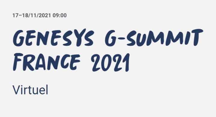 GENESYS G-SUMMIT FRANCE 2021 