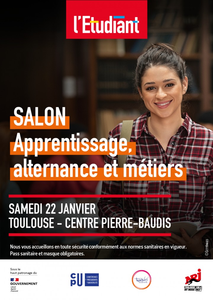 SALON APPRENTISSAGE, ALTERNANCE ET MÉTIERS DE TOULOUSE ! 