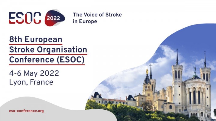 ESOC THE VOICE OF STROKE 2022, 4 - 6 MAY 2022, PALAIS DES CONGRES DE LYON.