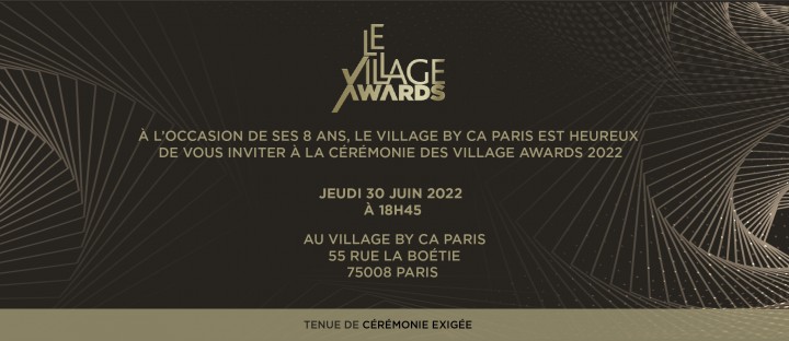 CÉRÉMONIE DES VILLAGE AWARDS