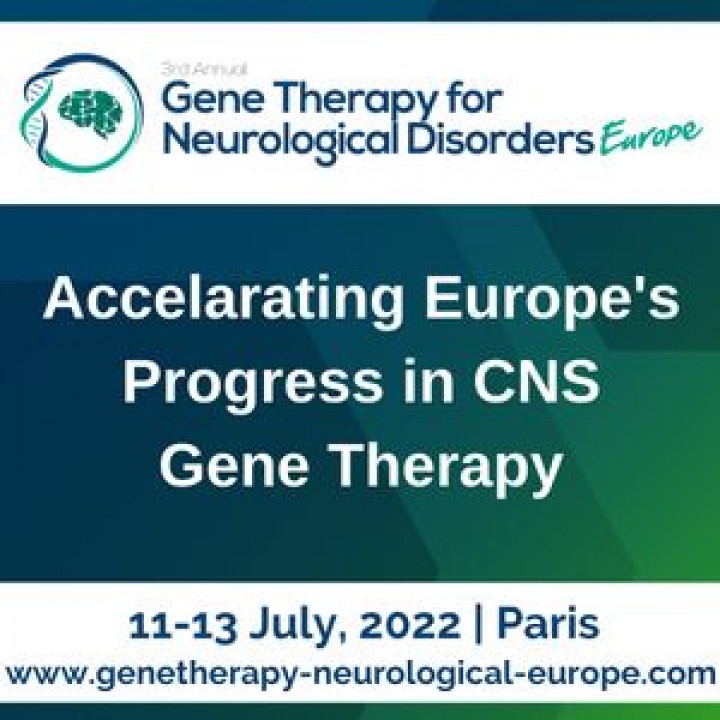 3RD ANNUAL GENE THERAPY FOR NEUROLOGICAL DISORDERS EUROPE