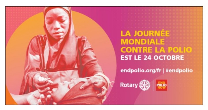 CONFÉRENCE-DÉBAT WEBINAIR "EN FINIR AVEC LA POLIO" À L'INITIATIVE DU ROTARY INTERNATIONAL 