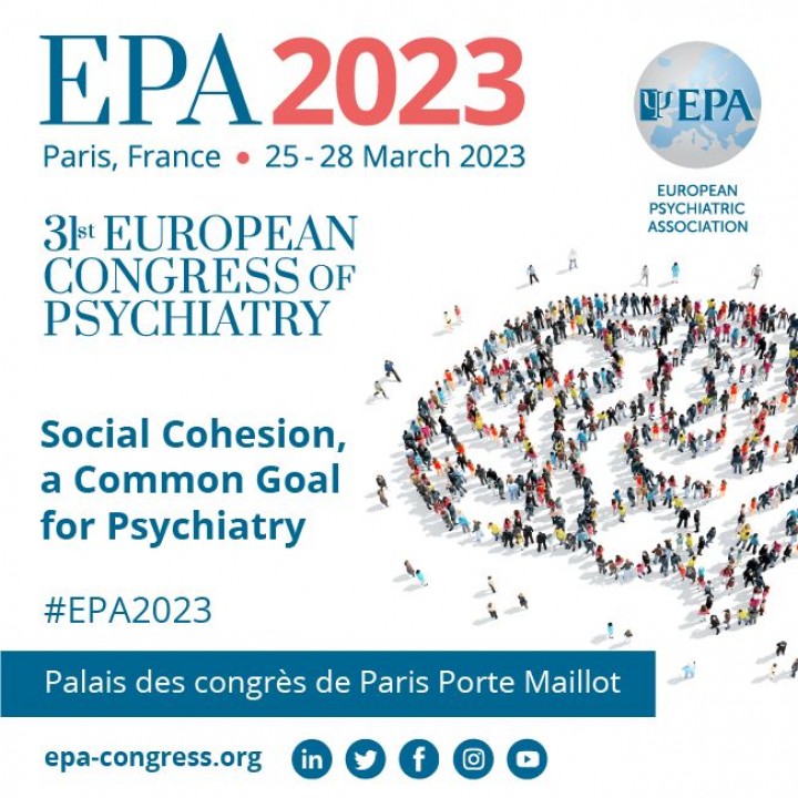 31ST EUROPEAN CONGRESS OF PSYCHIATRY | PARIS, FRANCE | 25-28 MARCH 2023