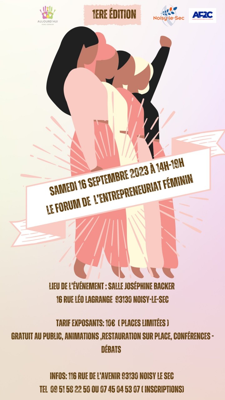 FORUM DE L’ENTREPREUNARIAT FEMININ 1ERE ÉDITION 