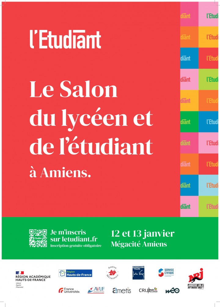 LE SALON DU LYCÉEN ET DE L'ÉTUDIANT 
À AMIENS