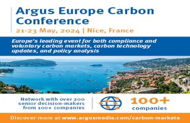 ARGUS EUROPE CARBON CONFERENCE, NICE, FRANCE