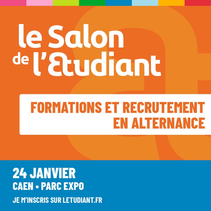 LE SALON FORMATIONS ET RECRUTEMENT EN 
ALTERNANCE À CAEN