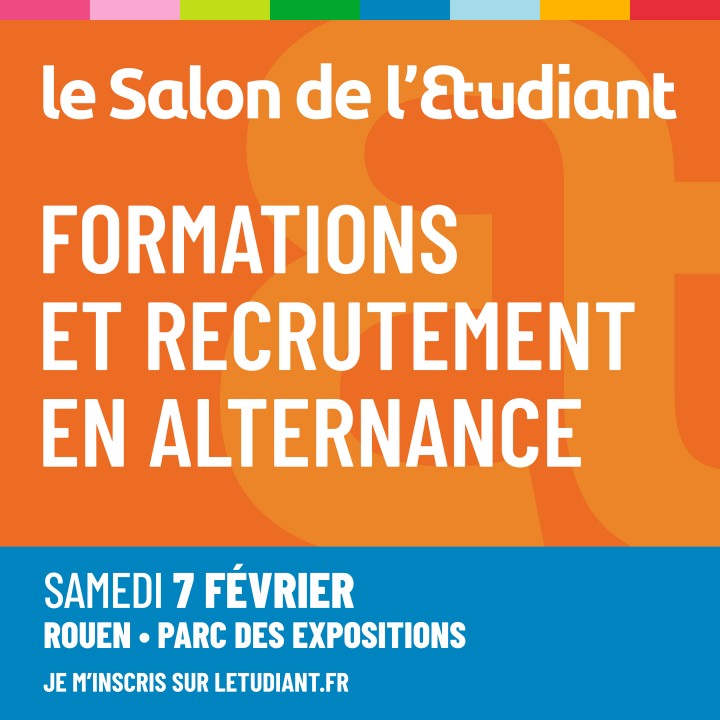 LE SALON FORMATIONS ET RECRUTEMENT EN ALTERNANCE À ROUEN