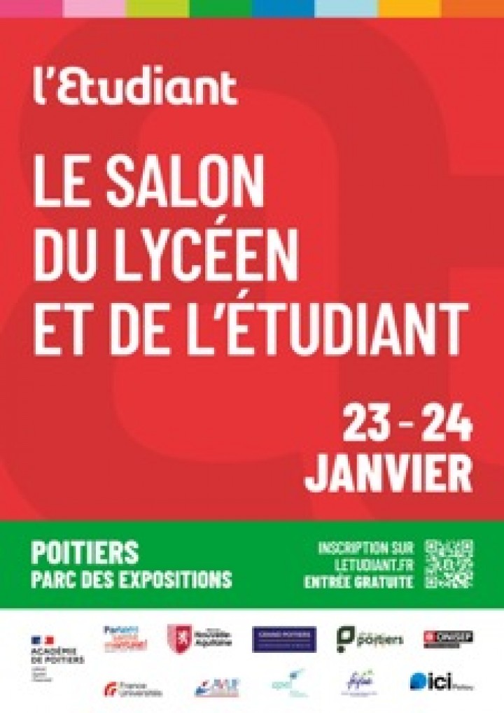 LE SALON DU LYCÉEN ET DE L’ÉTUDIANT À  
POITIERS