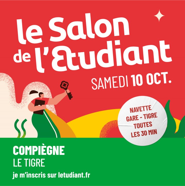 LE SALON DE L’ETUDIANT À COMPIÈGNE.